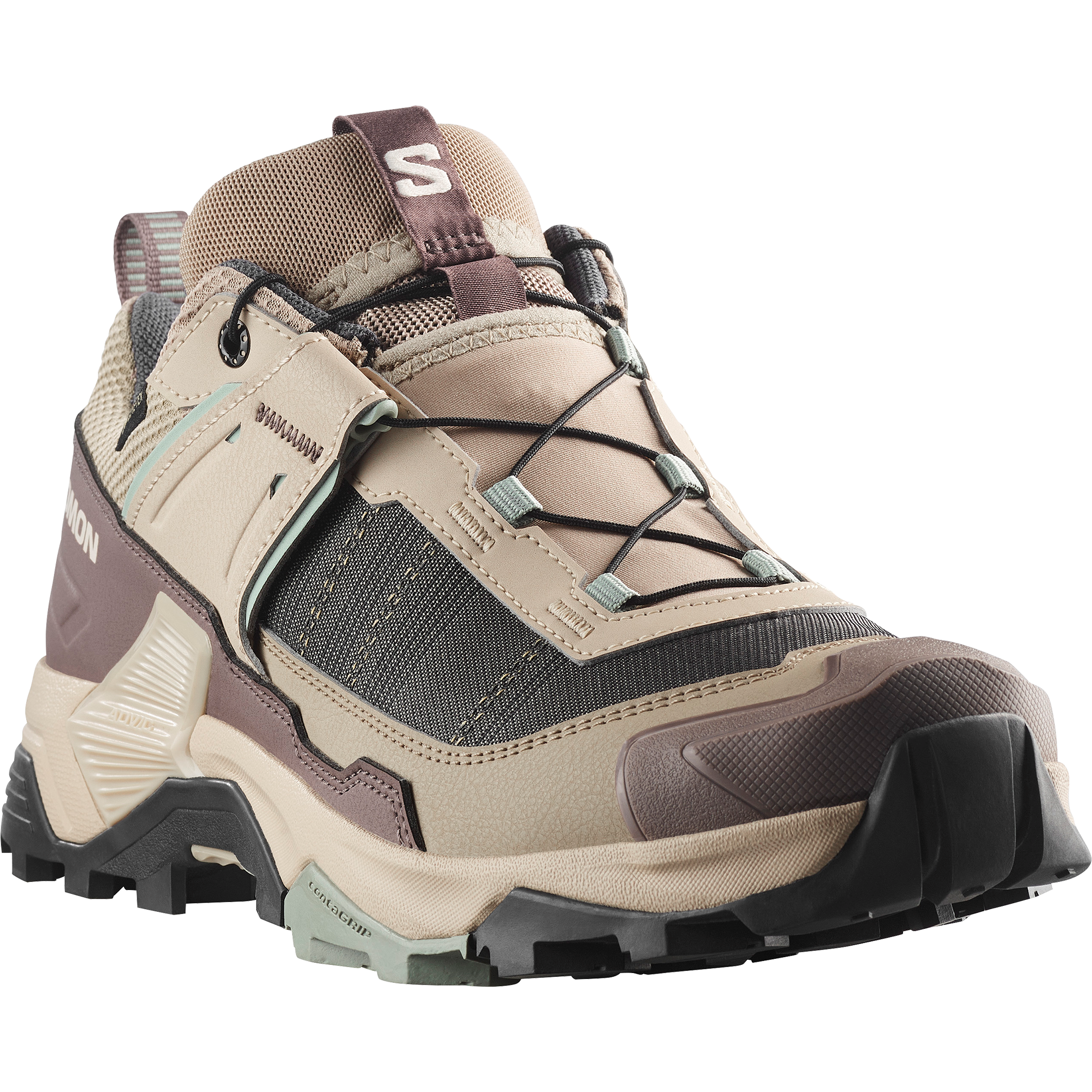 Salomon X Ultra 5 Gore-Tex Hiking & Backpacking Shoes Womens Desert Tan