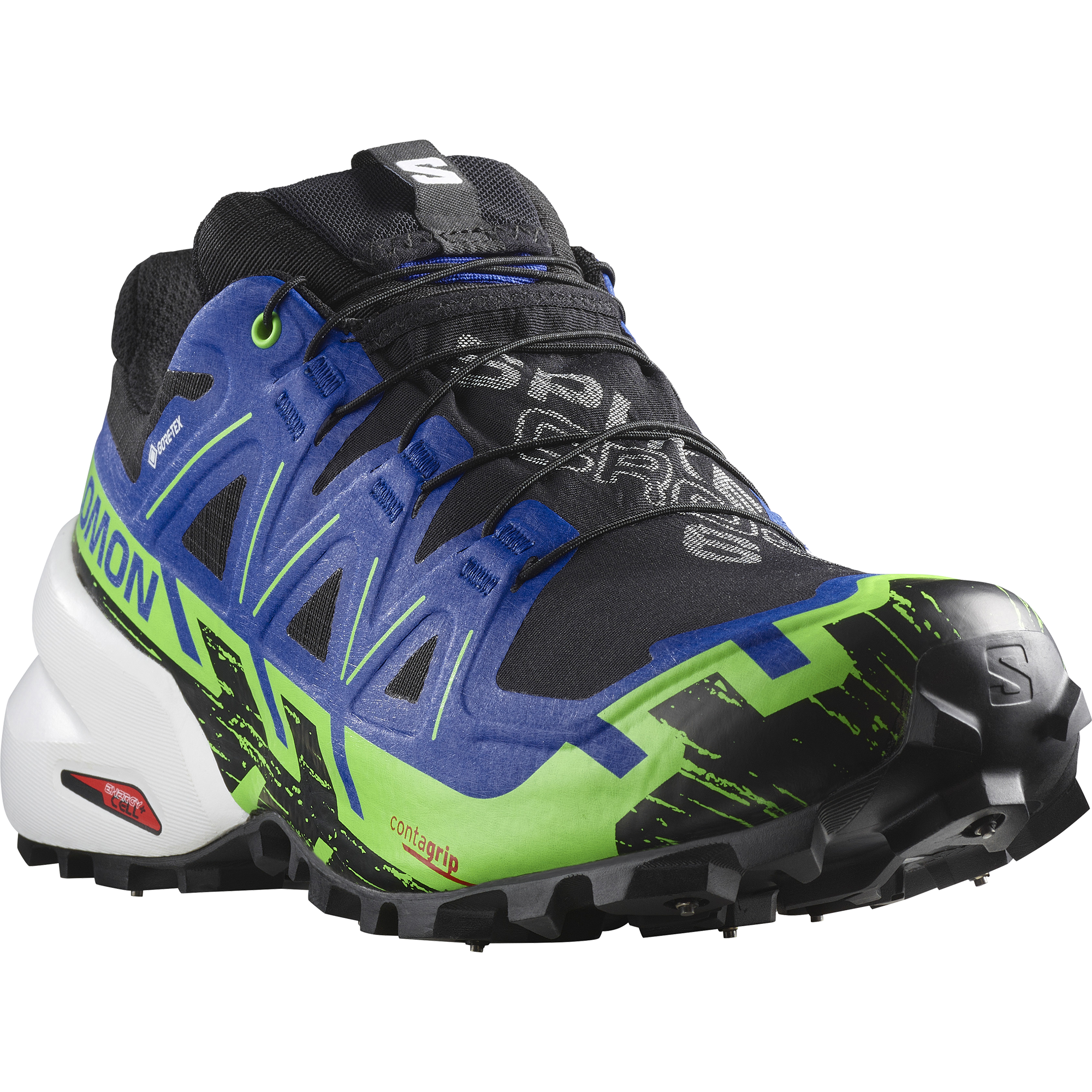 Salomon Spikecross 6 Gore-Tex Trail Running Black