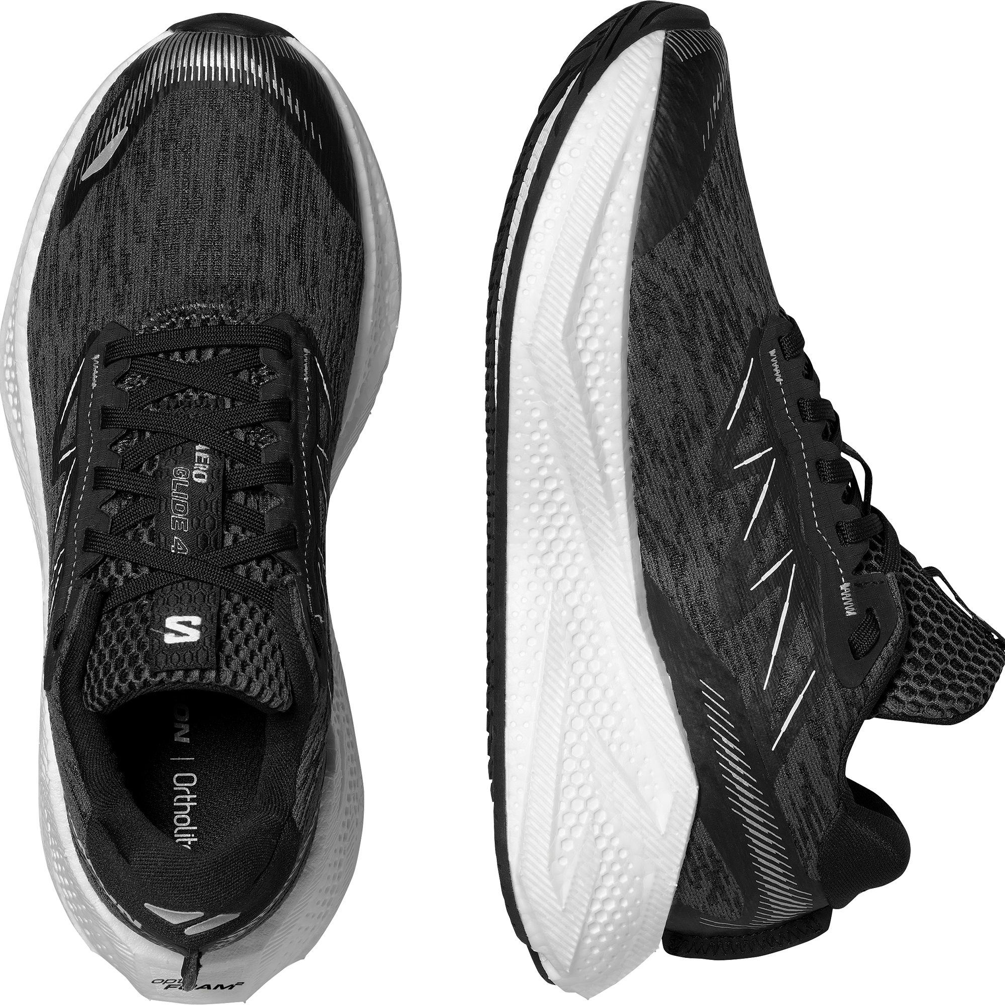 Salomon Aero Glide 4 Road Running Womens Black
