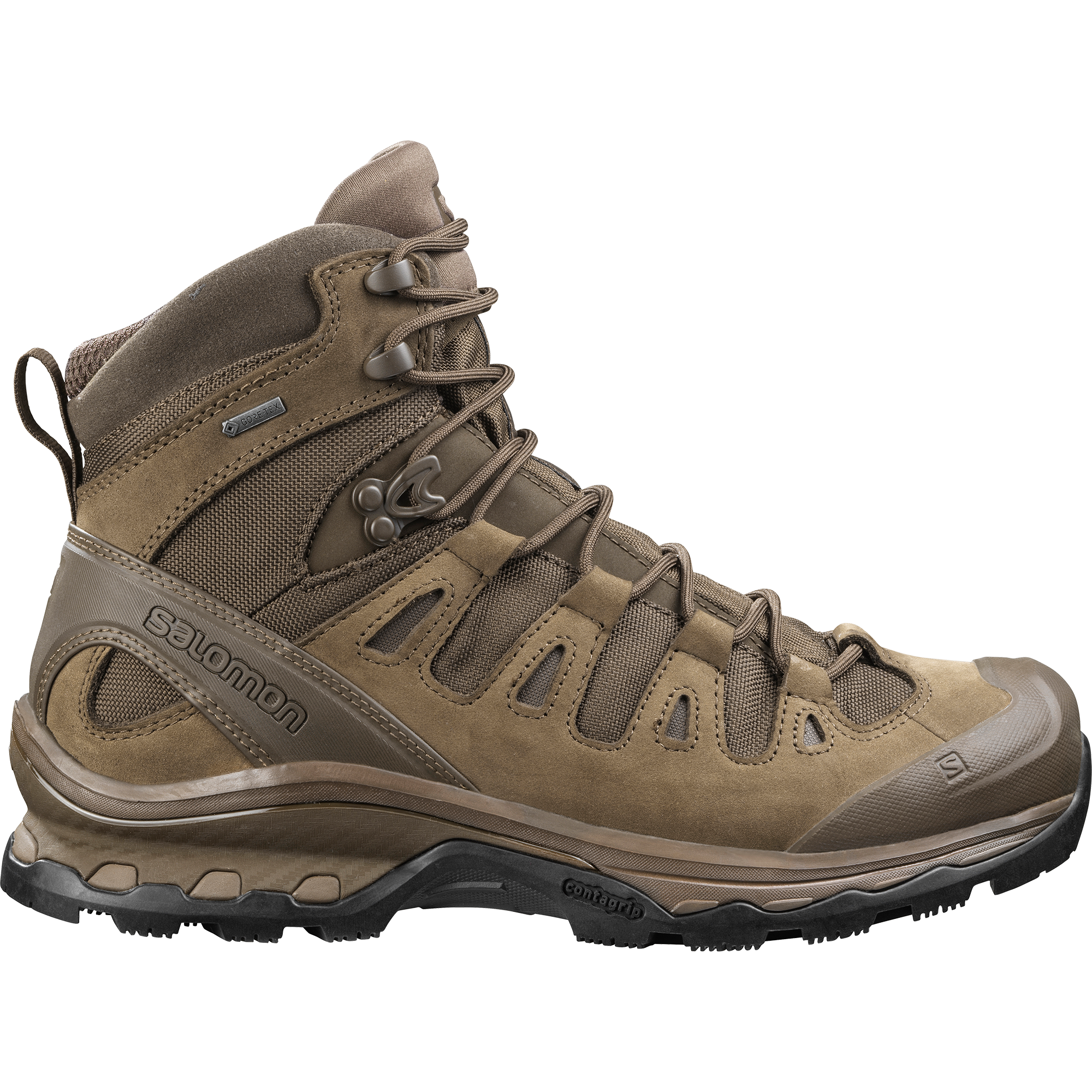 Salomon Quest 4D Gore-Tex Forces 2 En Forces Shoes Earth Brown