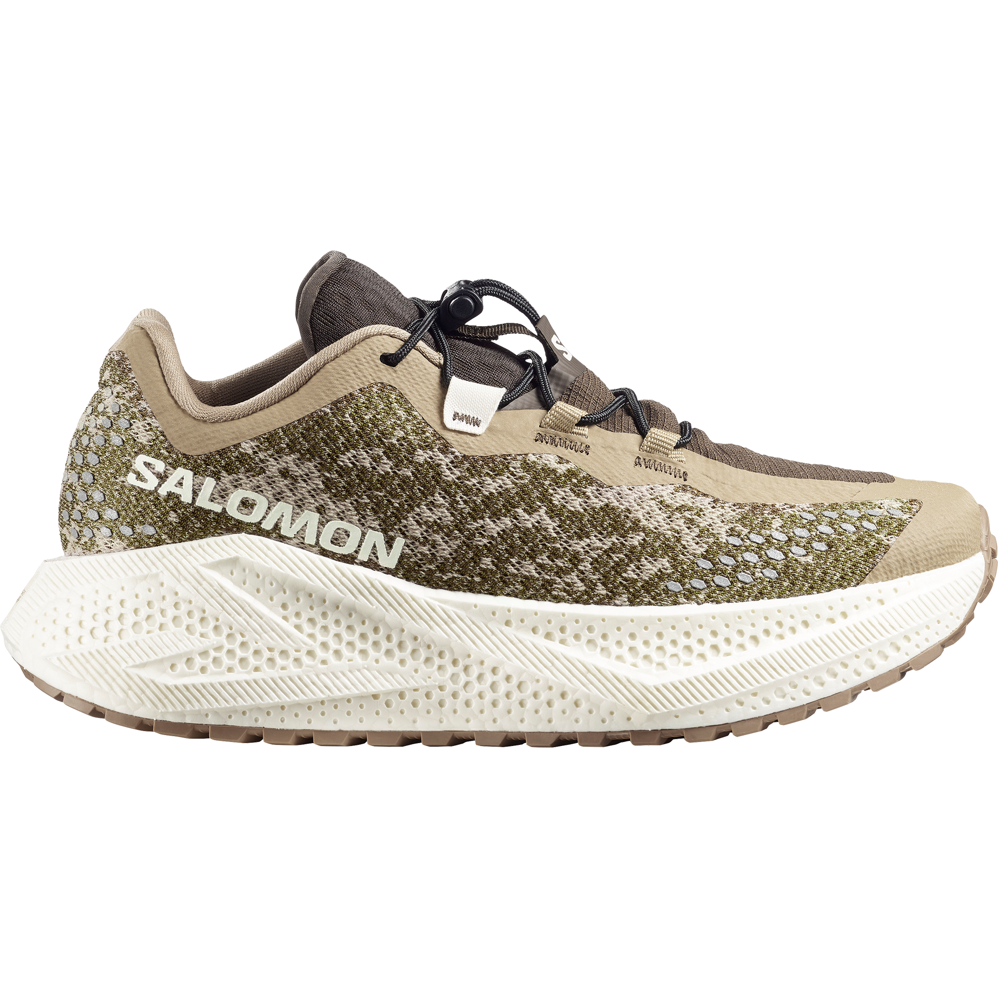 Salomon Aero Glide 4 Grvl Gravel Running Shoes Womens Safari