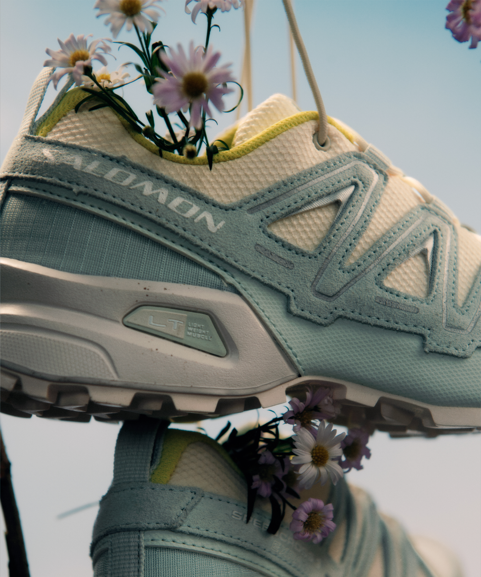 Salomon Speedcross 3 Expanse Alpen Blossom Sneakers Vanilla Ice