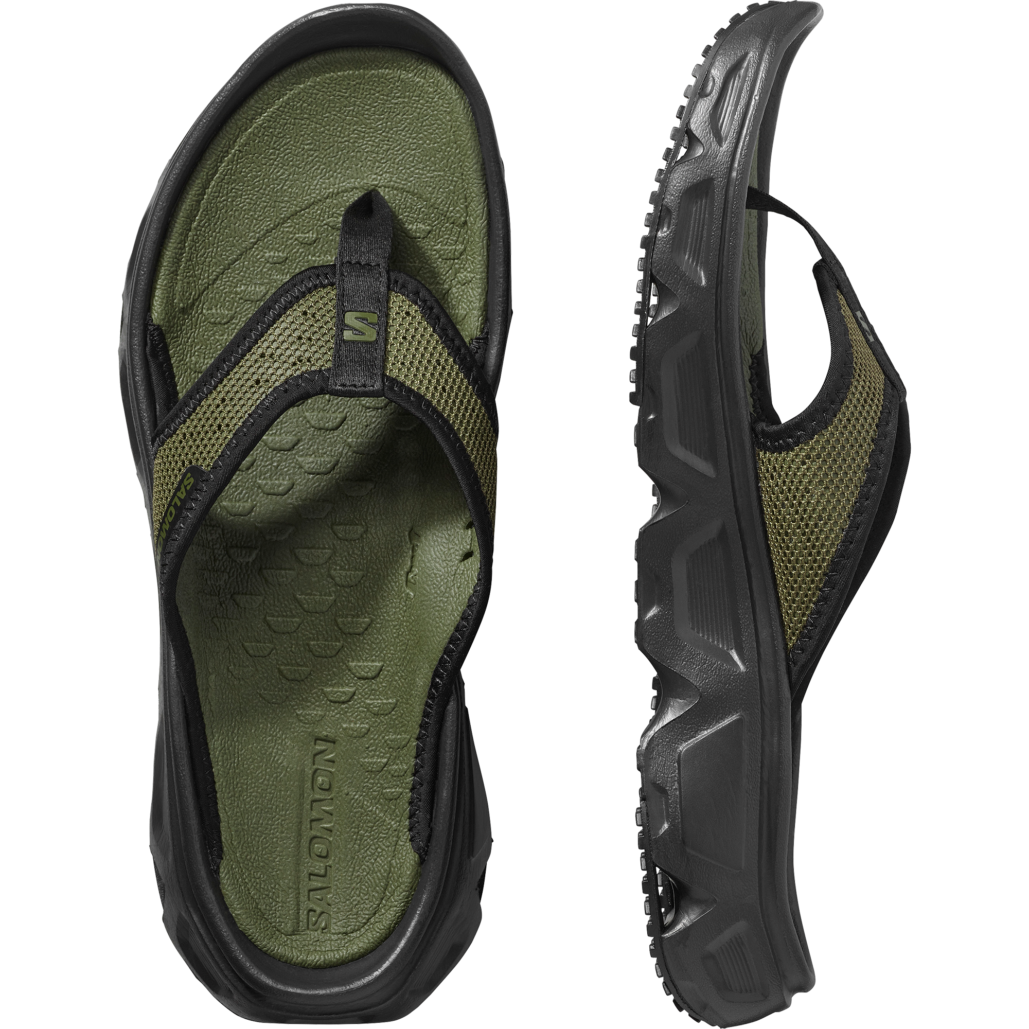 Salomon Rx Break Forces Sandals Olive Night