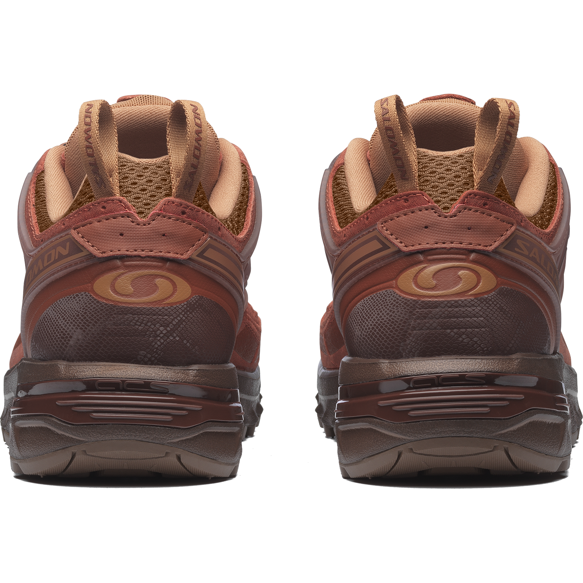 Salomon Acs Pro Red Ashes Sneakers Pecan Brown