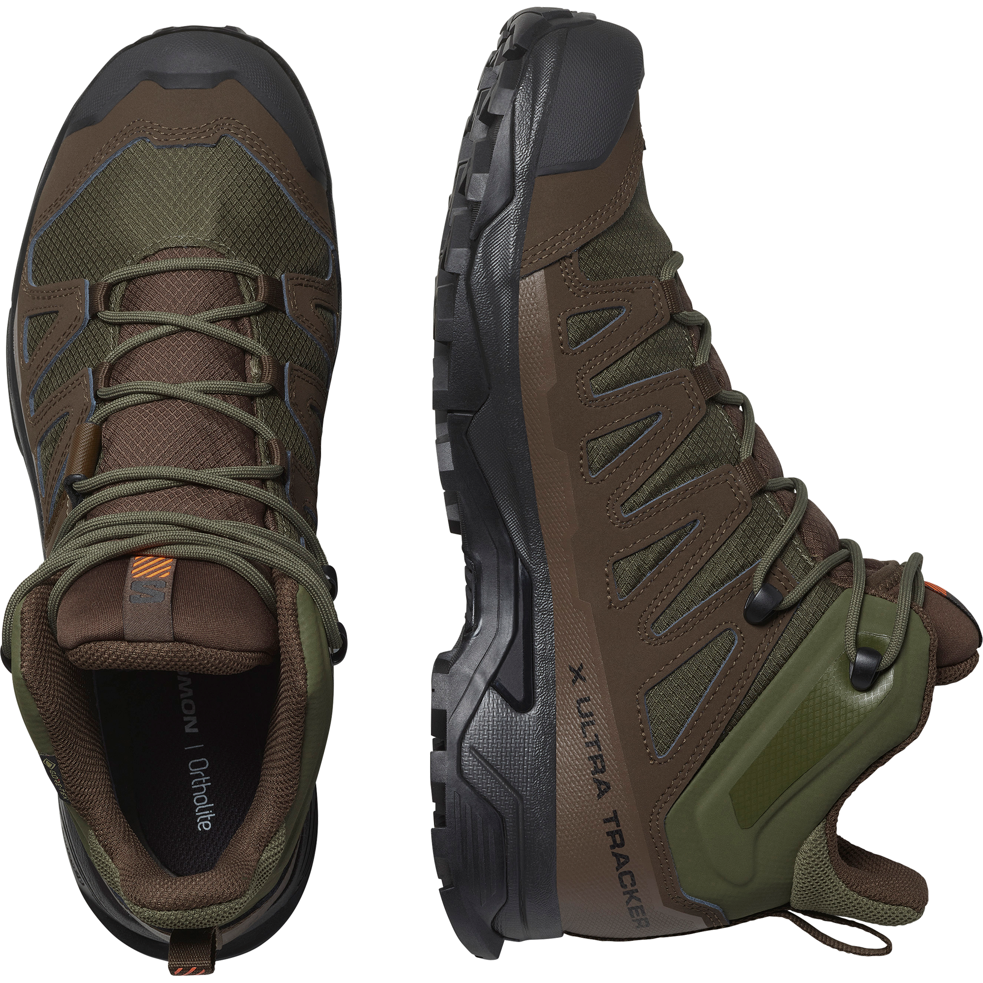 Salomon X Ultra Tracker Gore-Tex Hiking & Backpacking Shoes Ranger Green
