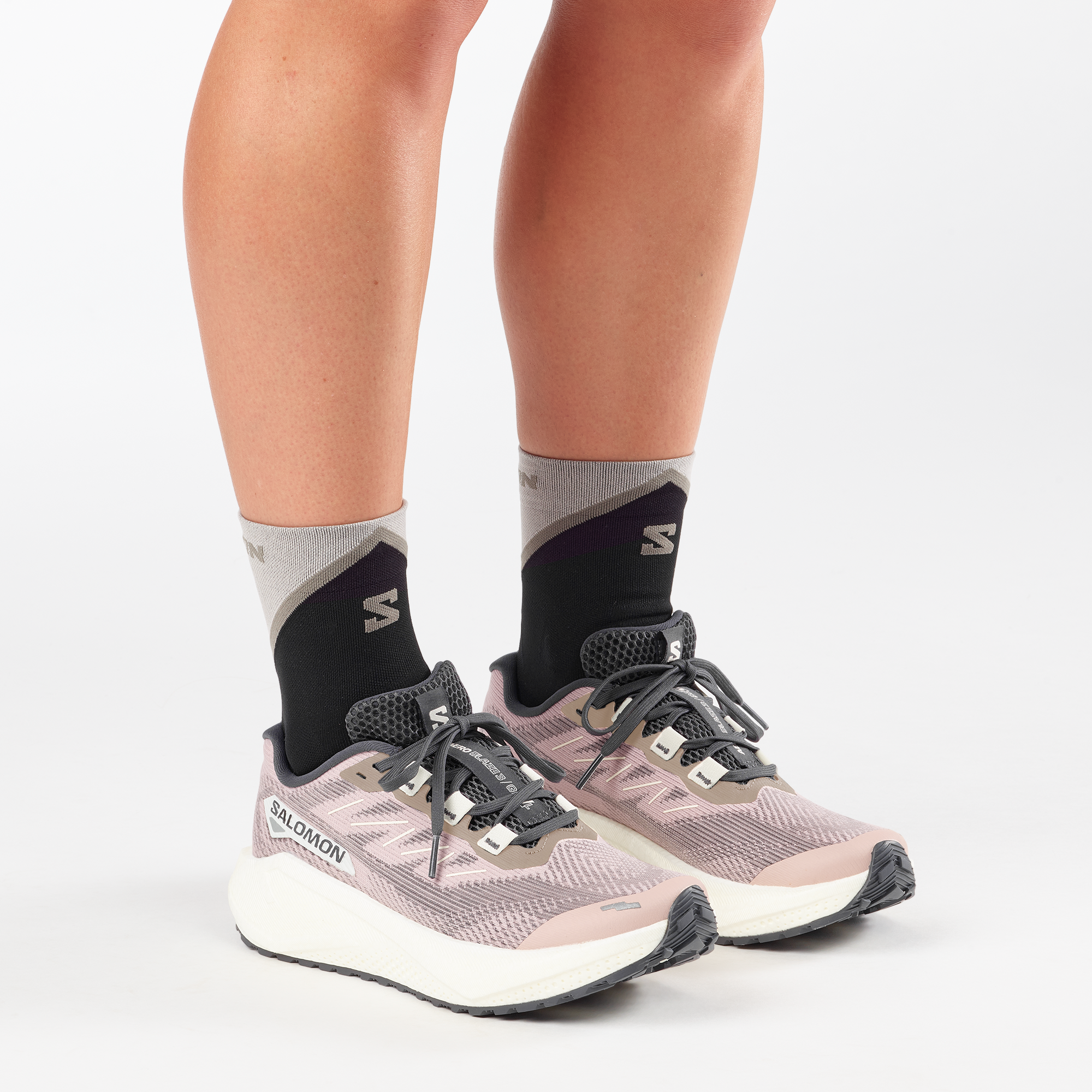 Salomon Aero Blaze 3 Grvl Gravel Running Womens Shadow Gray