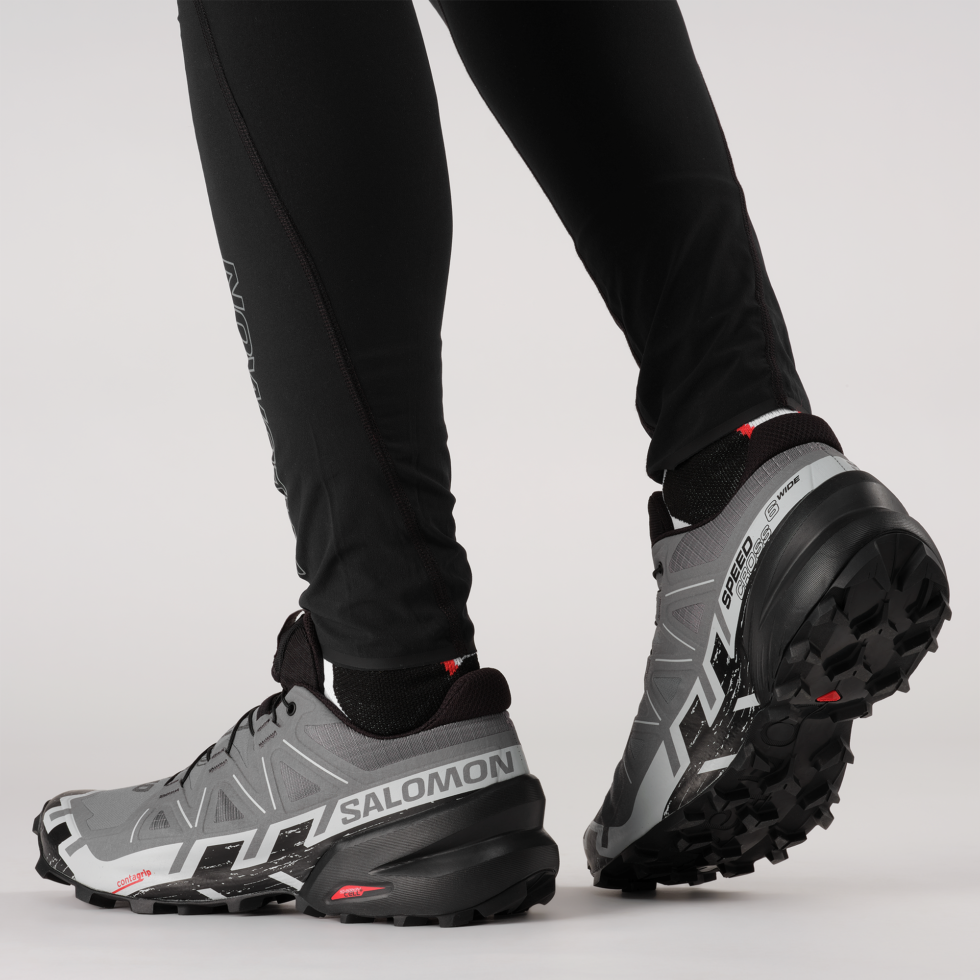Salomon Speedcross 6 Wide Trail Running Shoes Quiet Shade