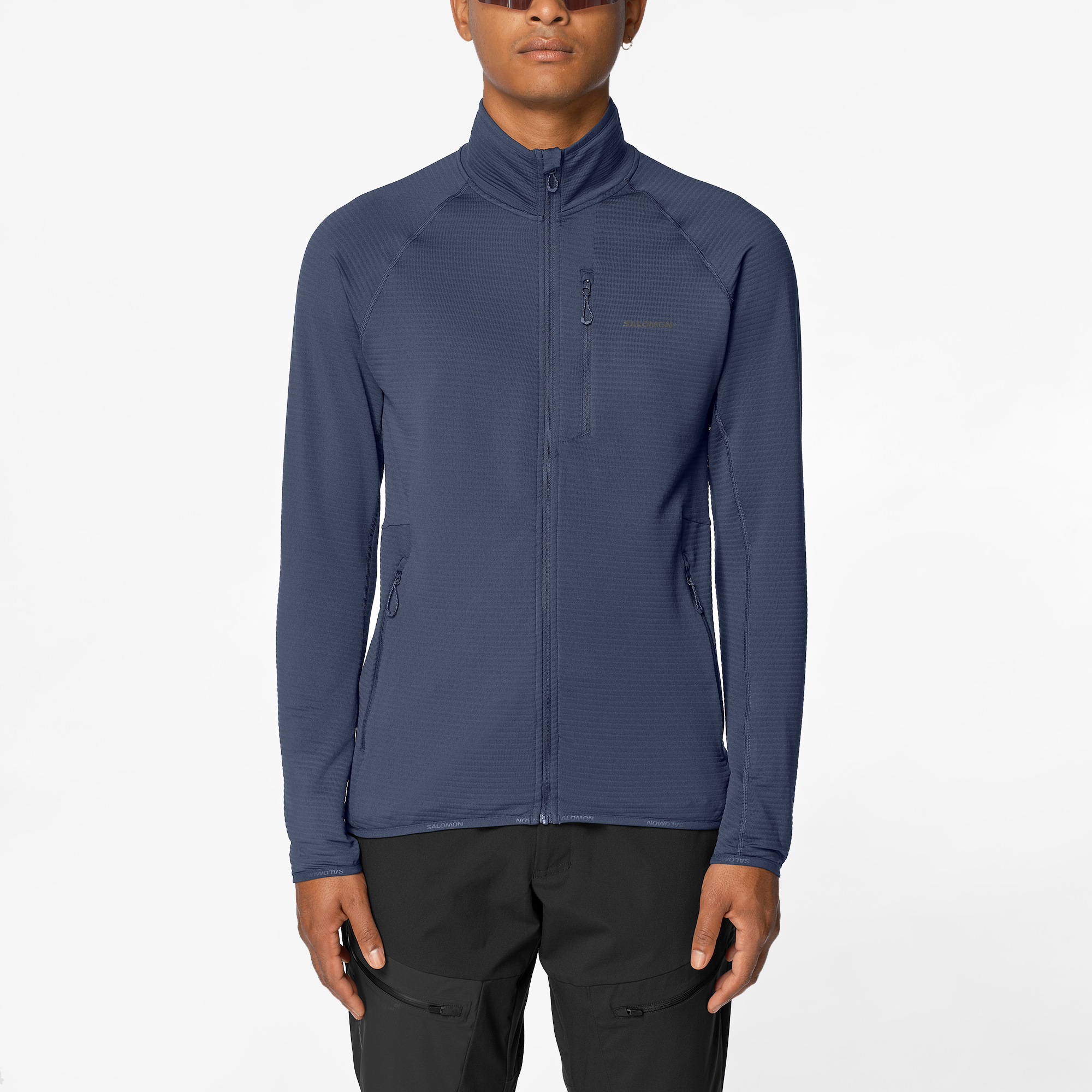 Salomon Essential Lightwarm Full Zip Midlayer Jacket