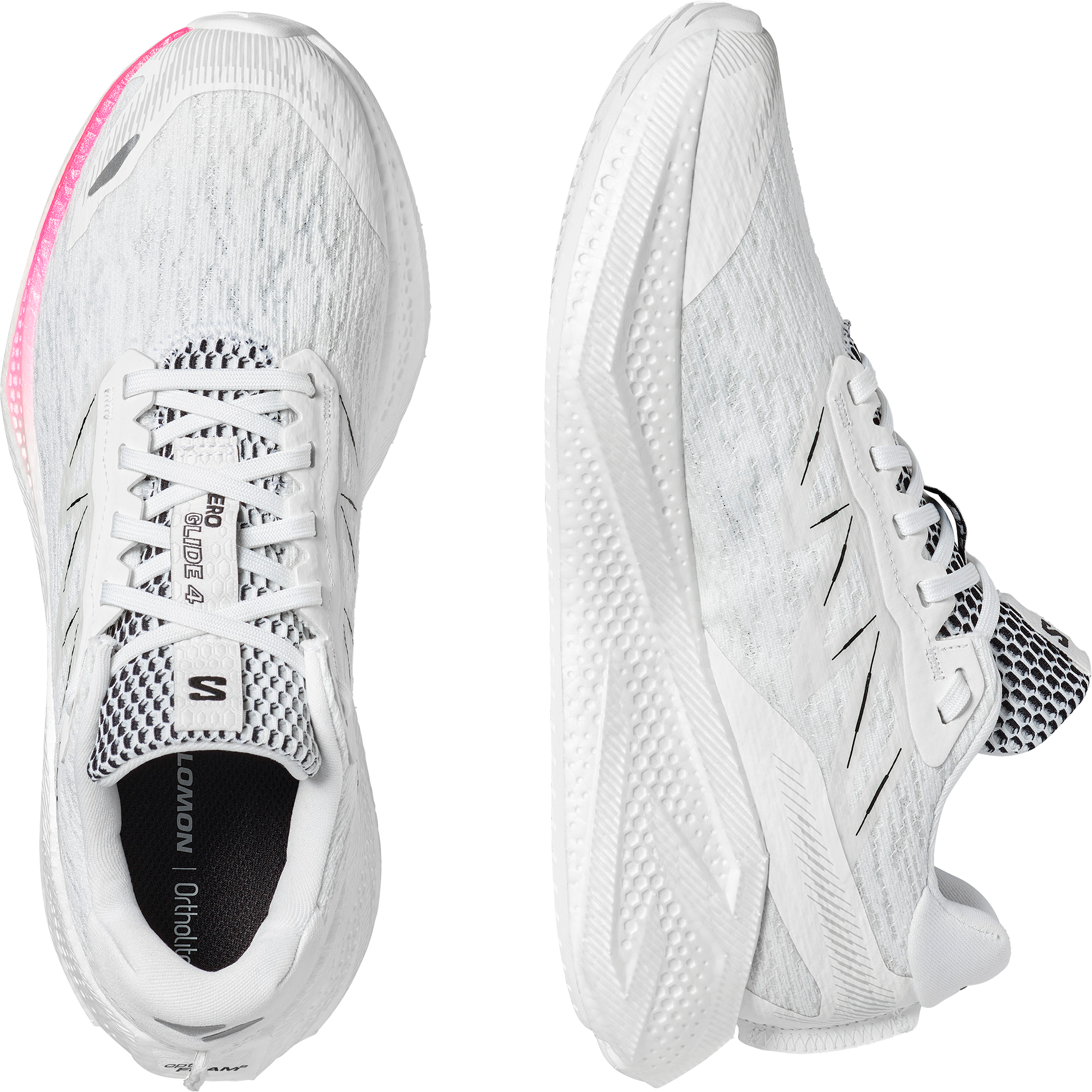 Salomon Aero Glide 4 Road Running Shoes White