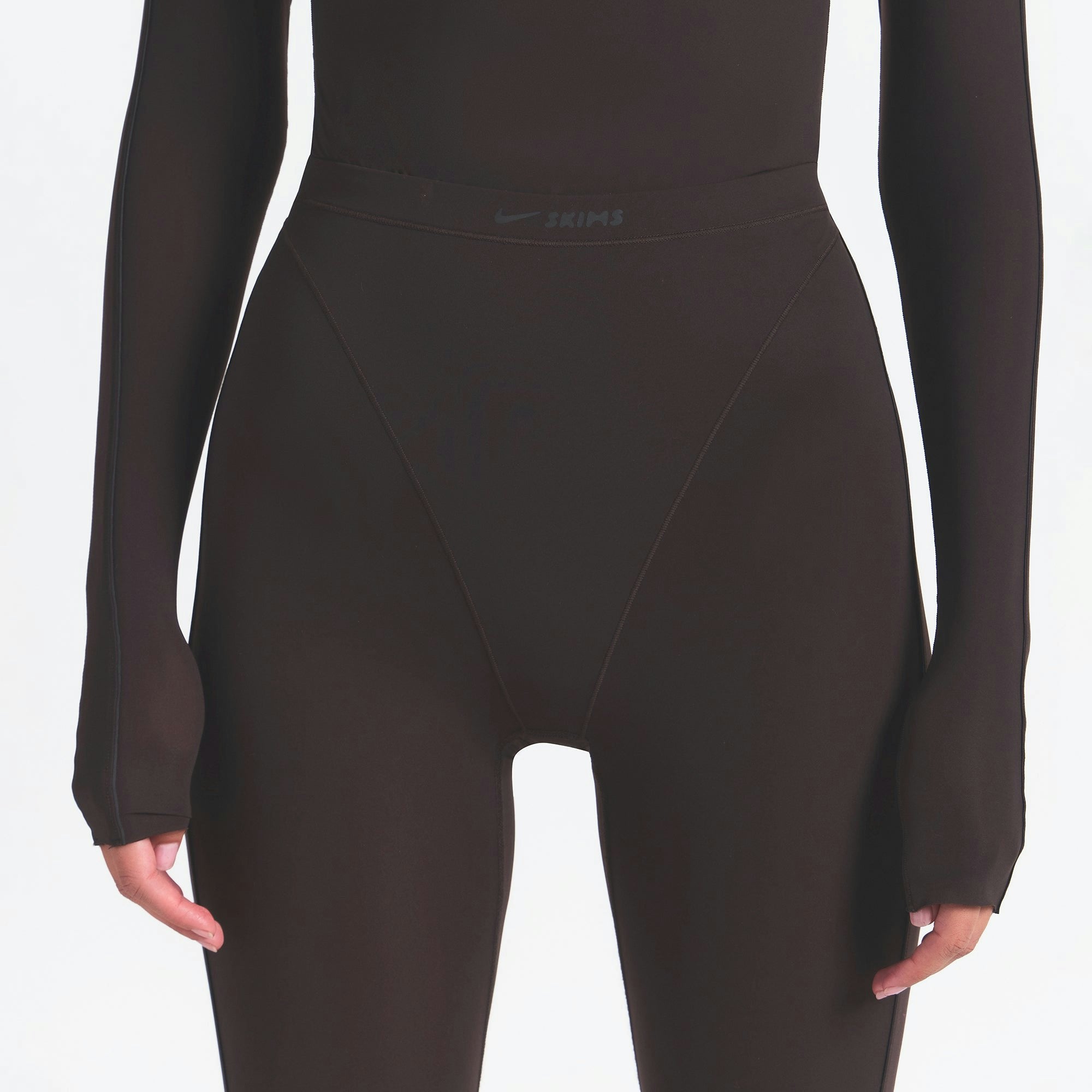 Skims Nikeskims Weightless Layers V-Line 26" Legging Dark Roast