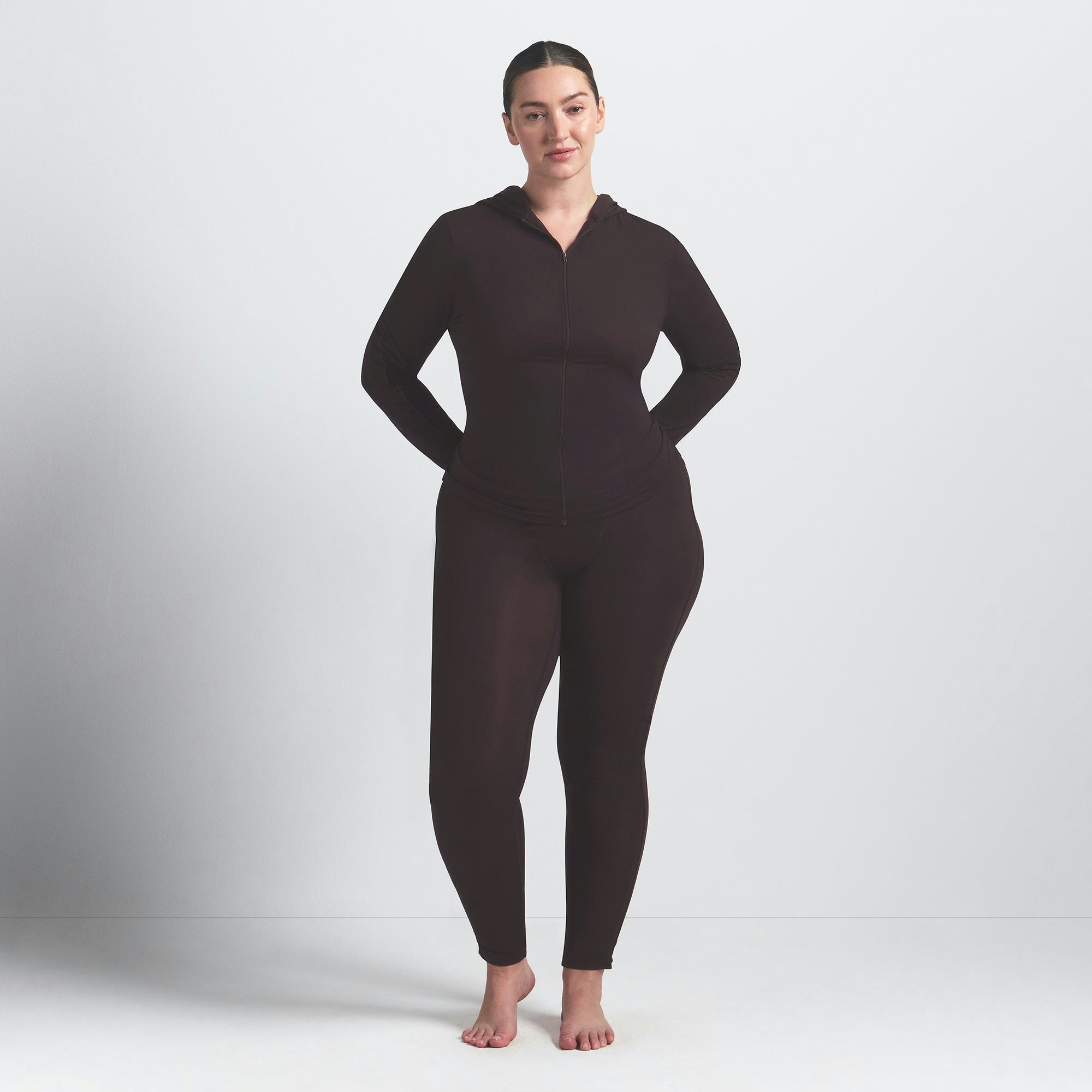 Skims Nikeskims Weightless Layers V-Line 26" Legging Dark Roast