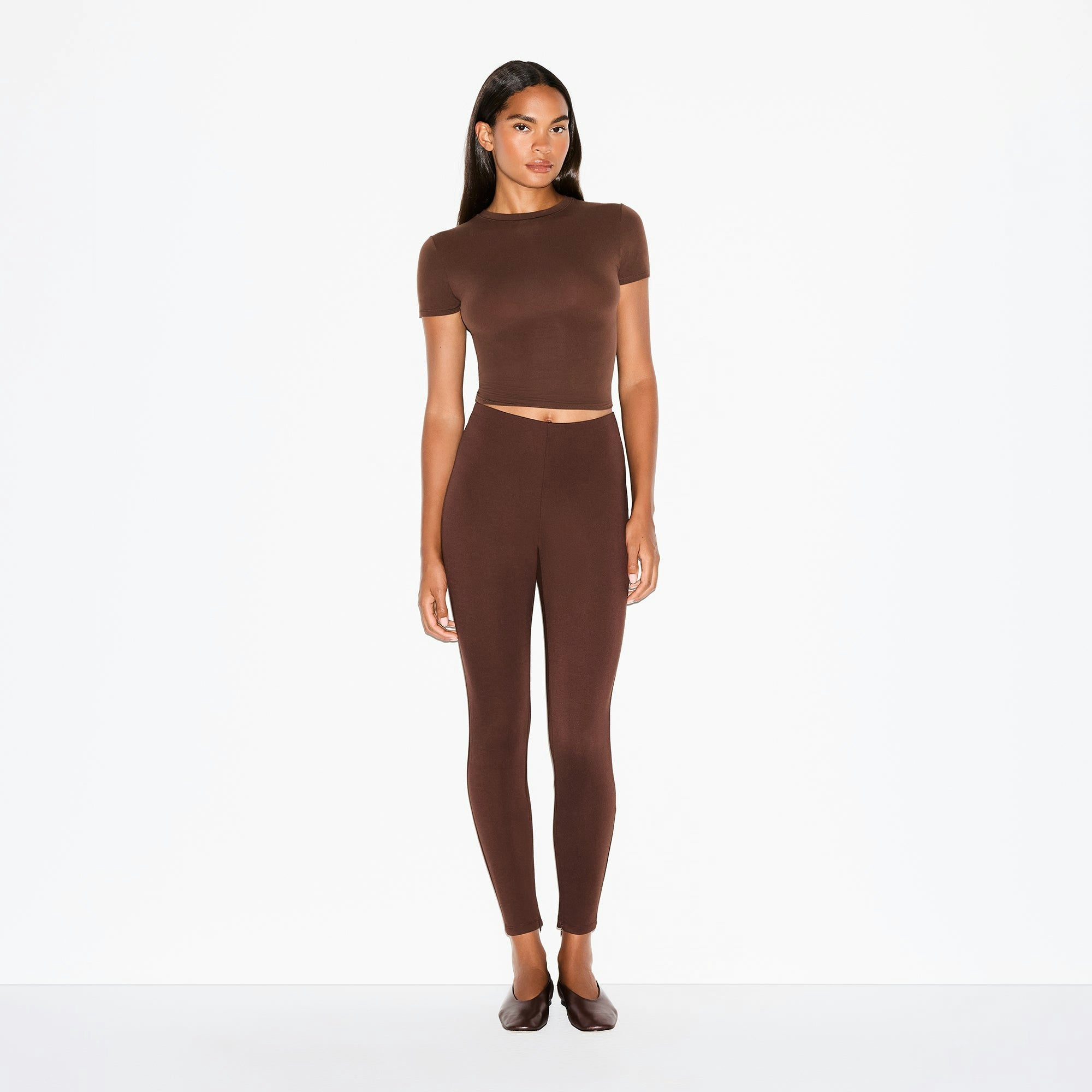 Skims The Essential Collection High-Waisted Legging Cocoa