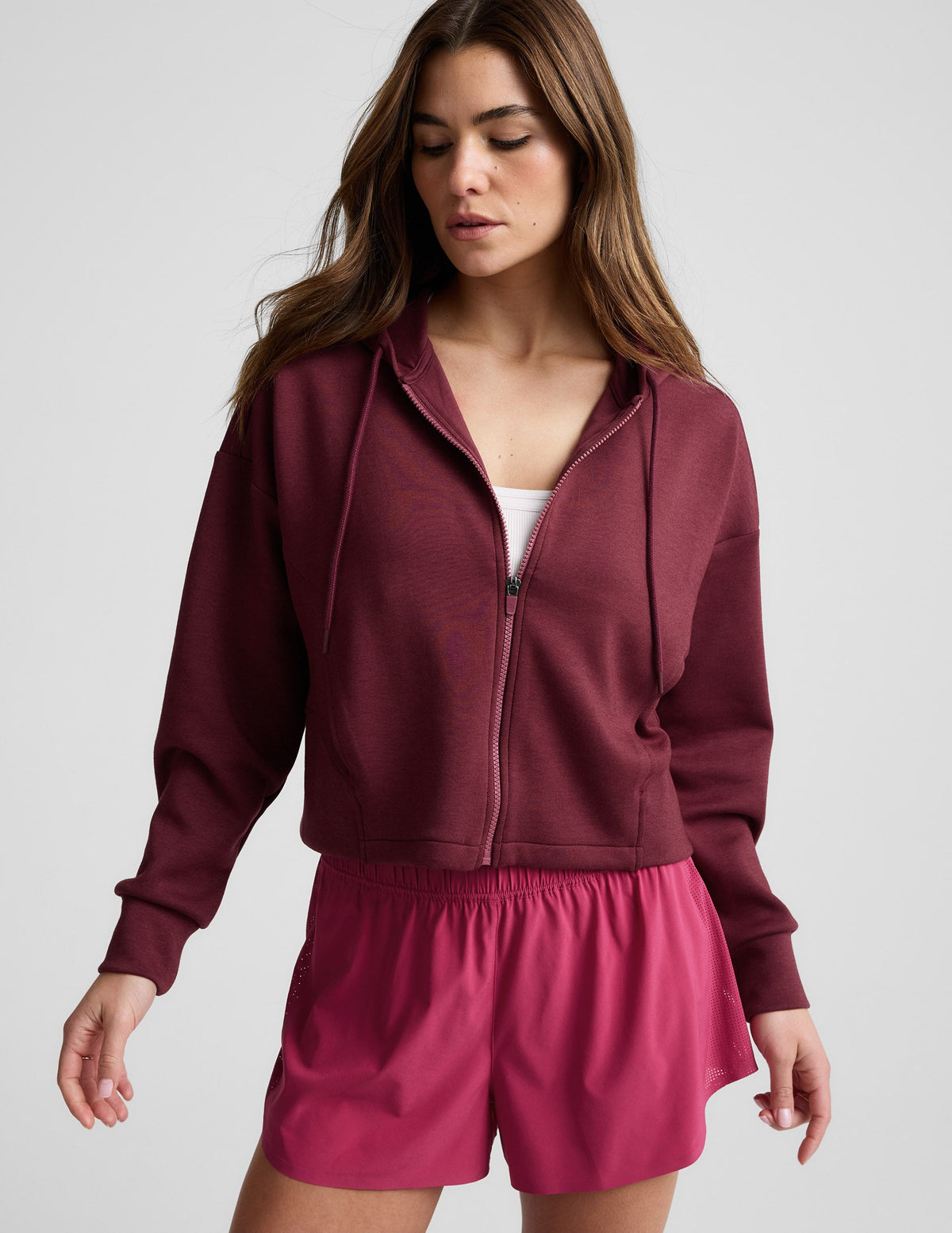 Beyond Yoga SoftSpring Full Zip Hooded Jacket Women's