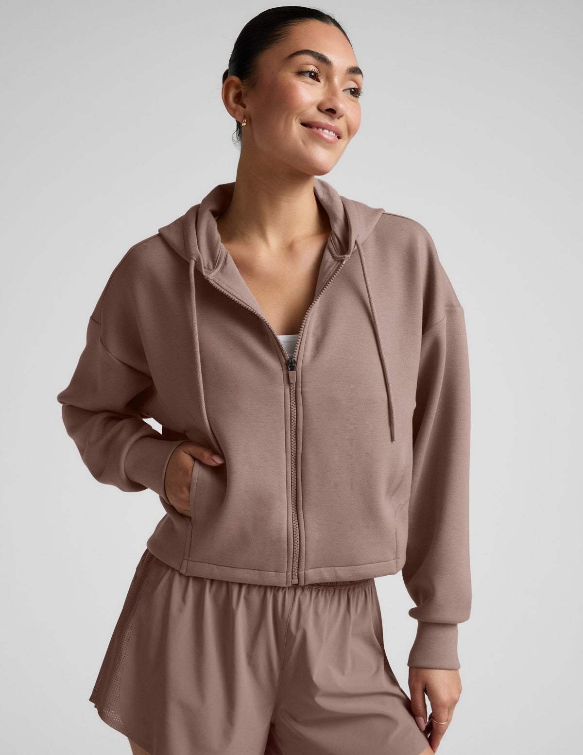 Beyond Yoga SoftSpring Full Zip Hooded Jacket Women's
