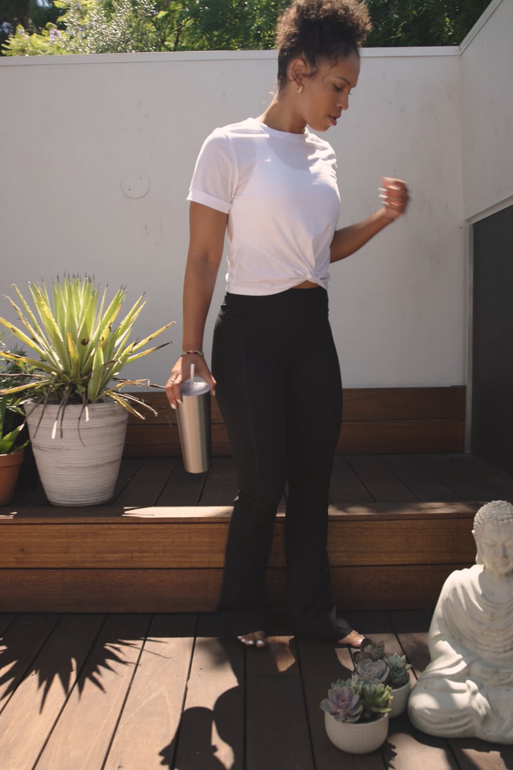 Fabletics Oasis PureLuxe High-Waisted Kick Flare