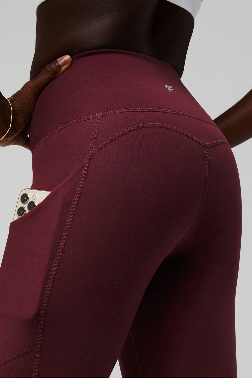 Fabletics Oasis PureLuxe High-Waisted Pocketed Kick Flare