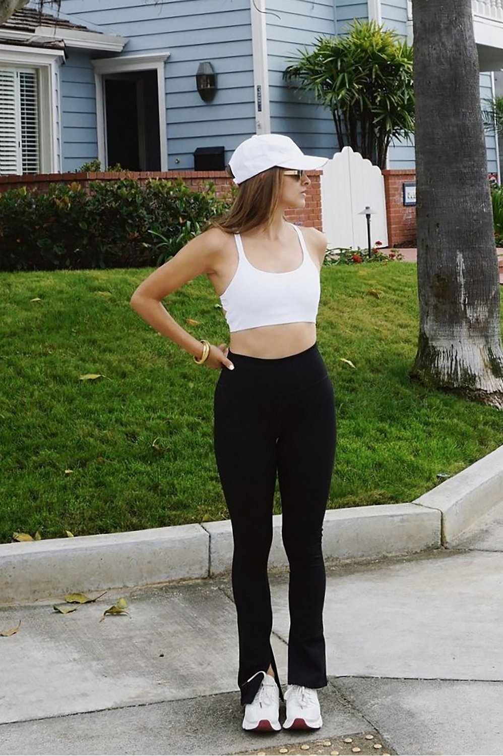 Fabletics Define PowerHold® Split Hem Legging