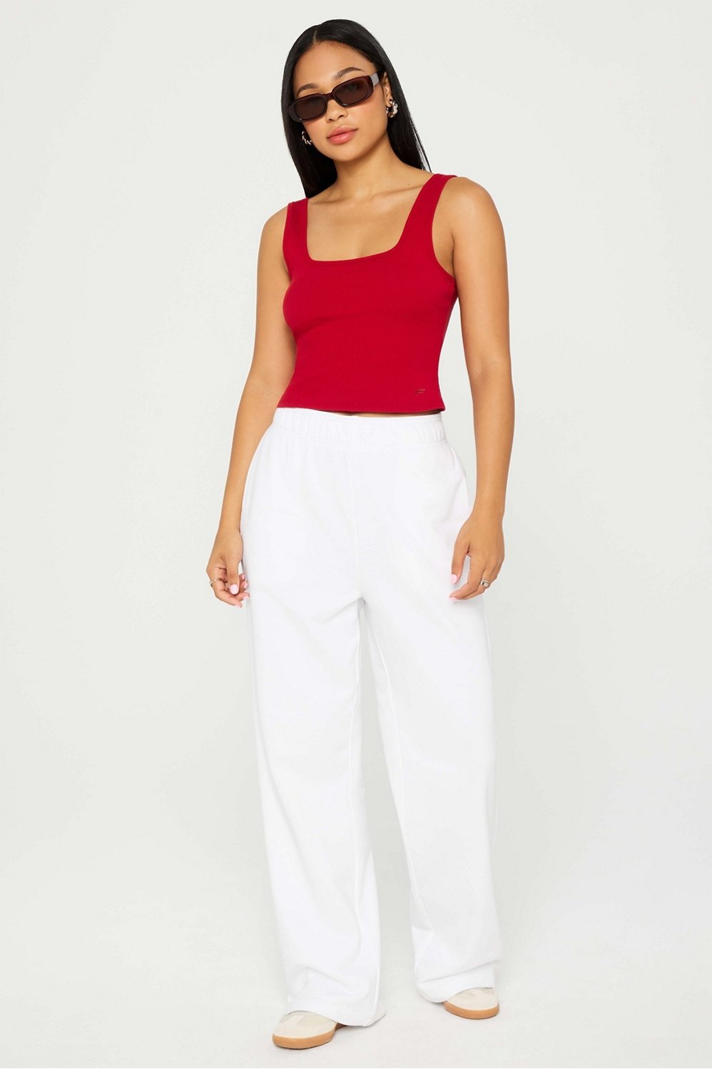 Fabletics Year Round Terry Wide Leg Pant