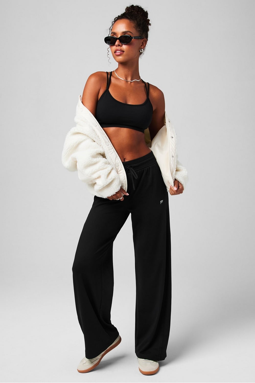 Fabletics Cloud Jersey Wide Leg Pant