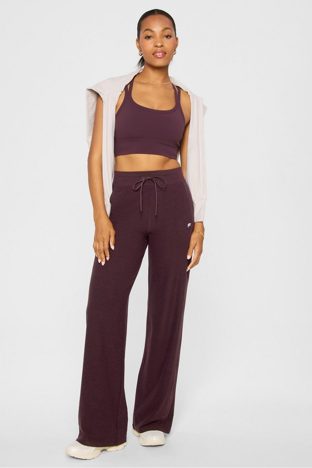 Fabletics Cloud Jersey Wide Leg Pant