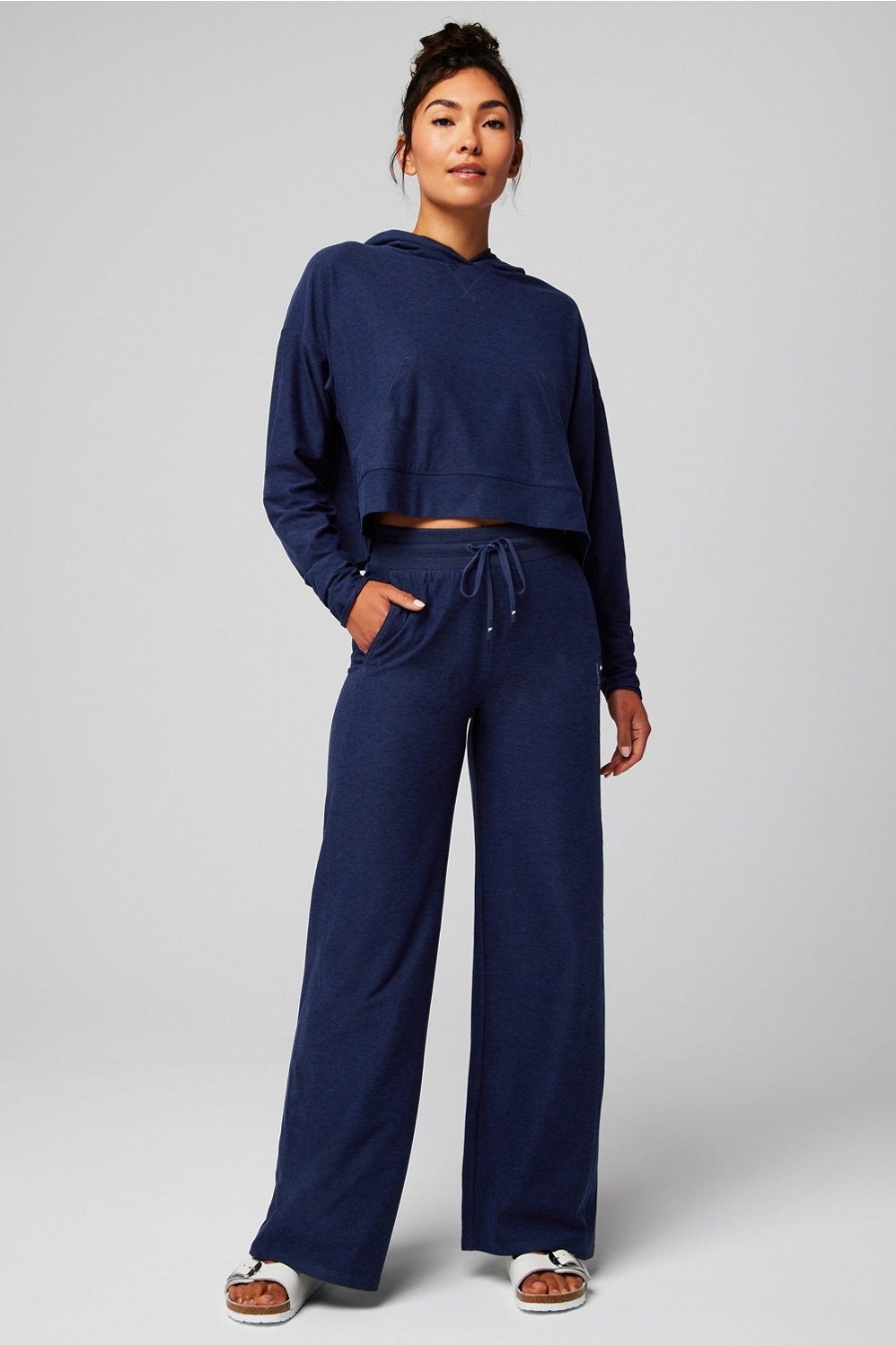 Fabletics Cloud Jersey Wide Leg Pant