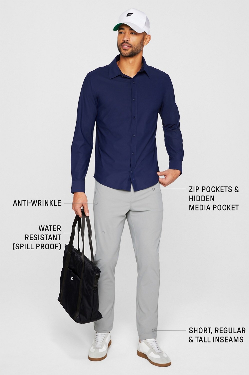 Fabletics The Don 5-Pocket Pant (Slim Fit)