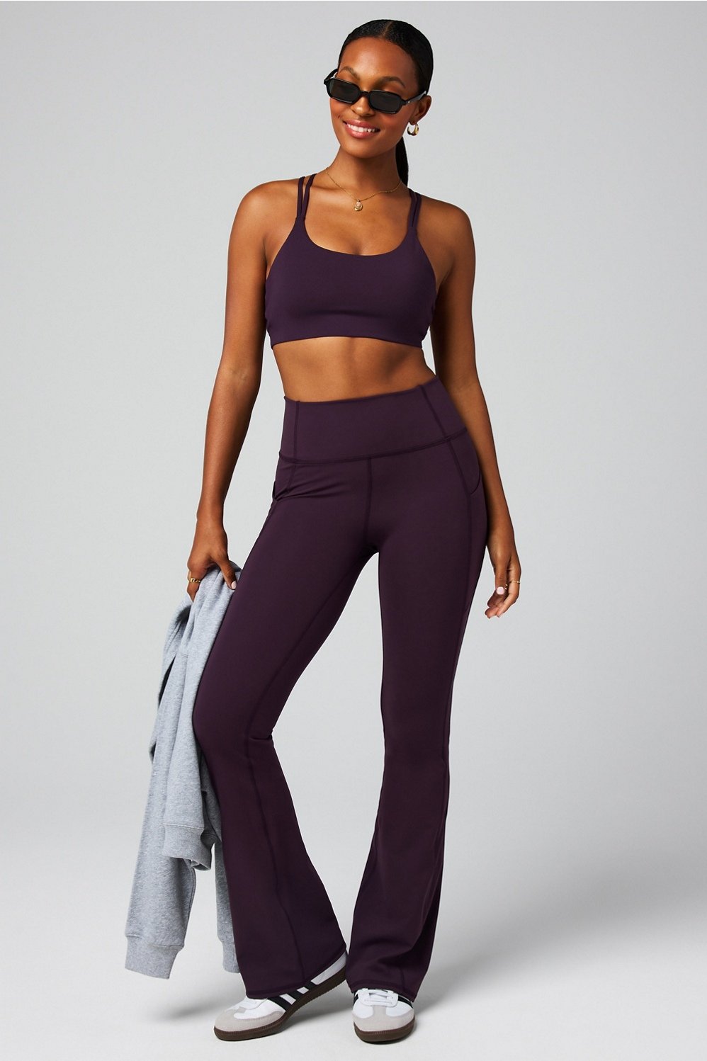 Fabletics Cold Weather Pocketed High-Waisted Mini Flare
