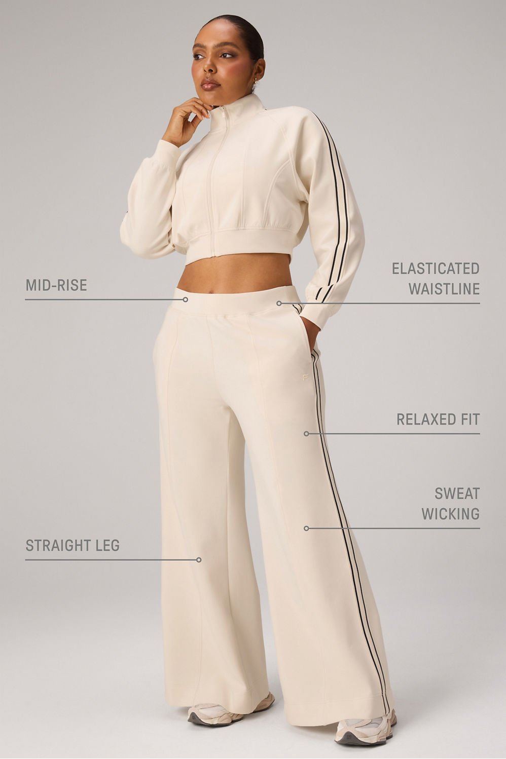 Fabletics Elevated Track Pant