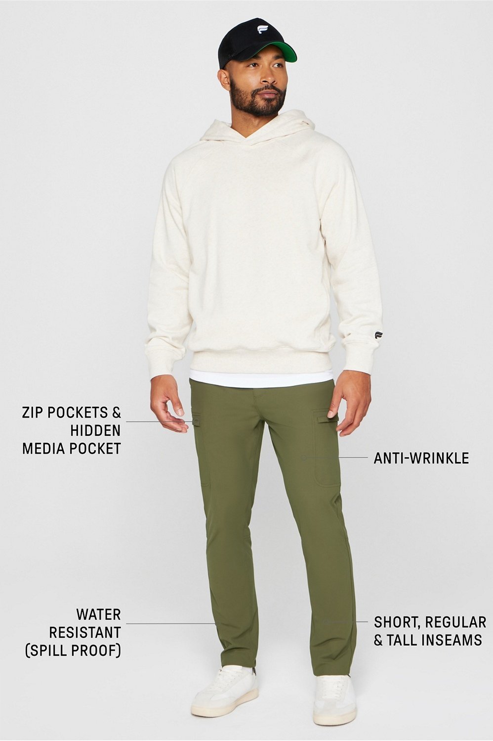 Fabletics The Don Cargo Pant (Slim Fit)