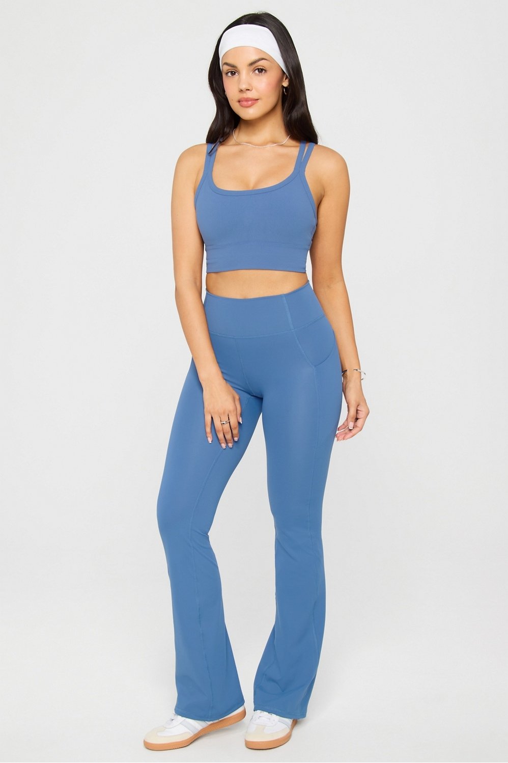 Fabletics Oasis PureLuxe High-Waisted Pocketed Kick Flare