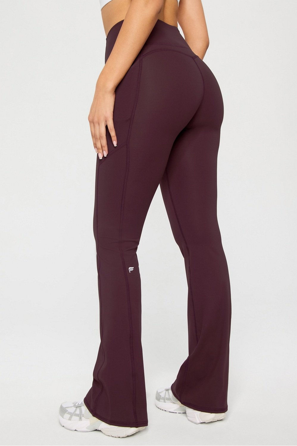 Fabletics Oasis PureLuxe High-Waisted Pocketed Kick Flare