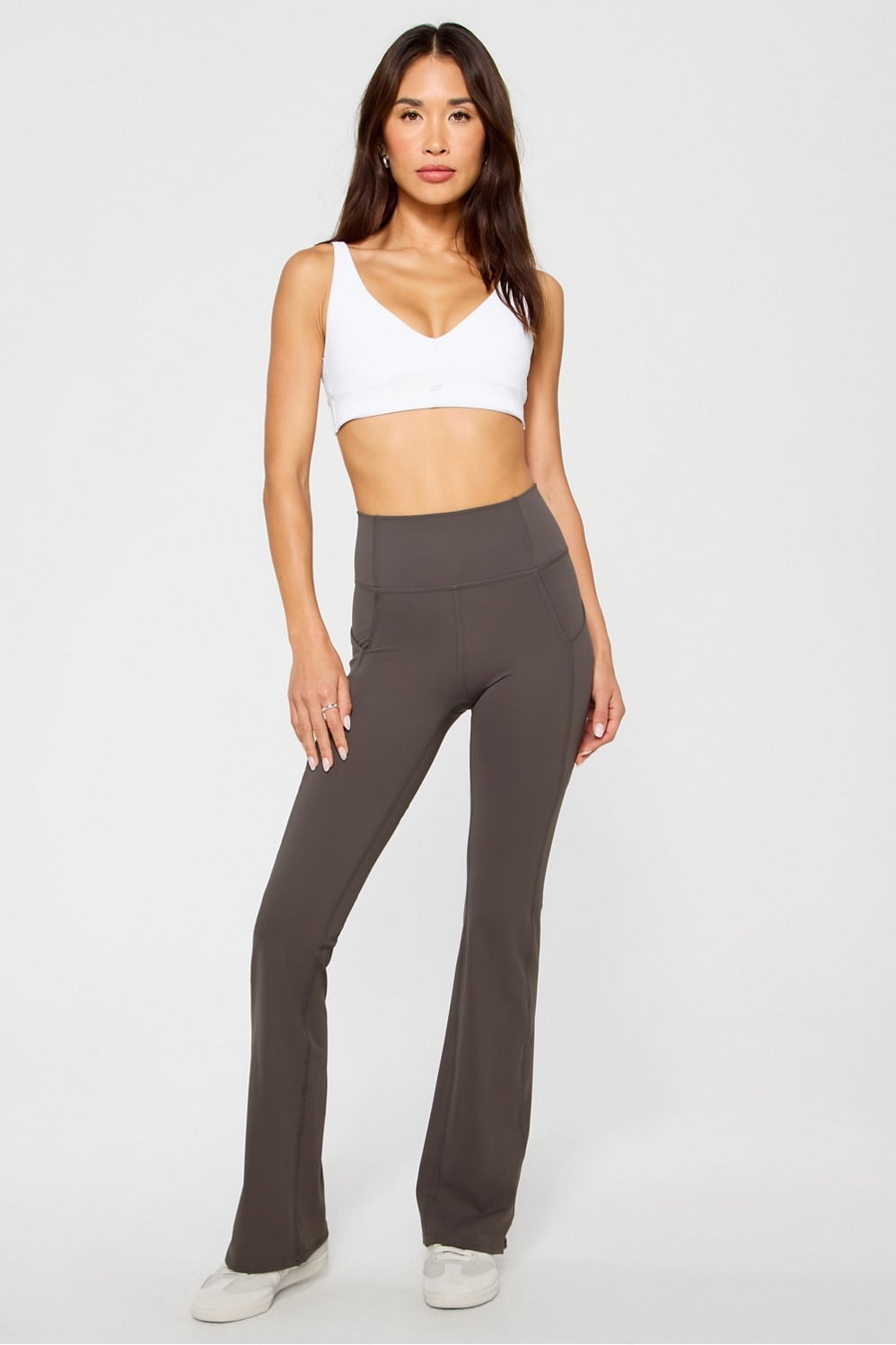 Fabletics Oasis PureLuxe High-Waisted Pocketed Kick Flare