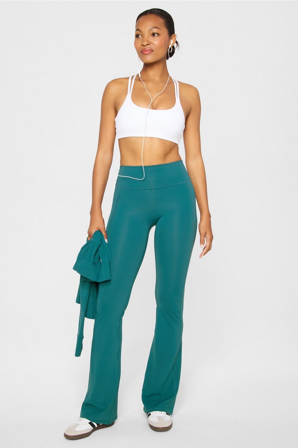 Fabletics Oasis PureLuxe High-Waisted Kick Flare