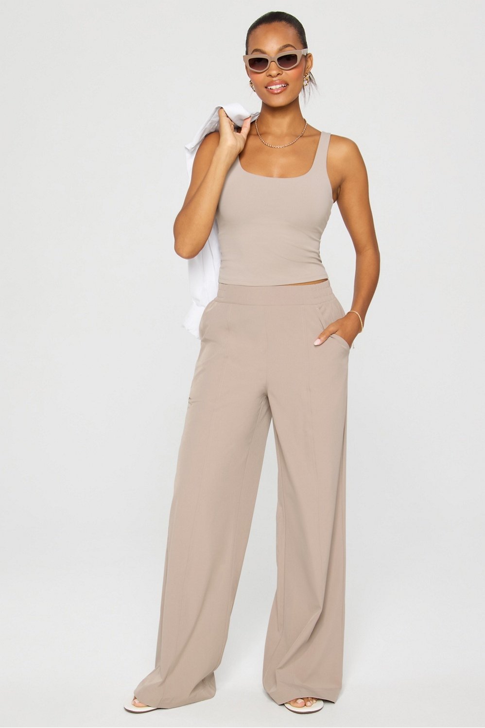 Fabletics Downtown Wide Leg Pant