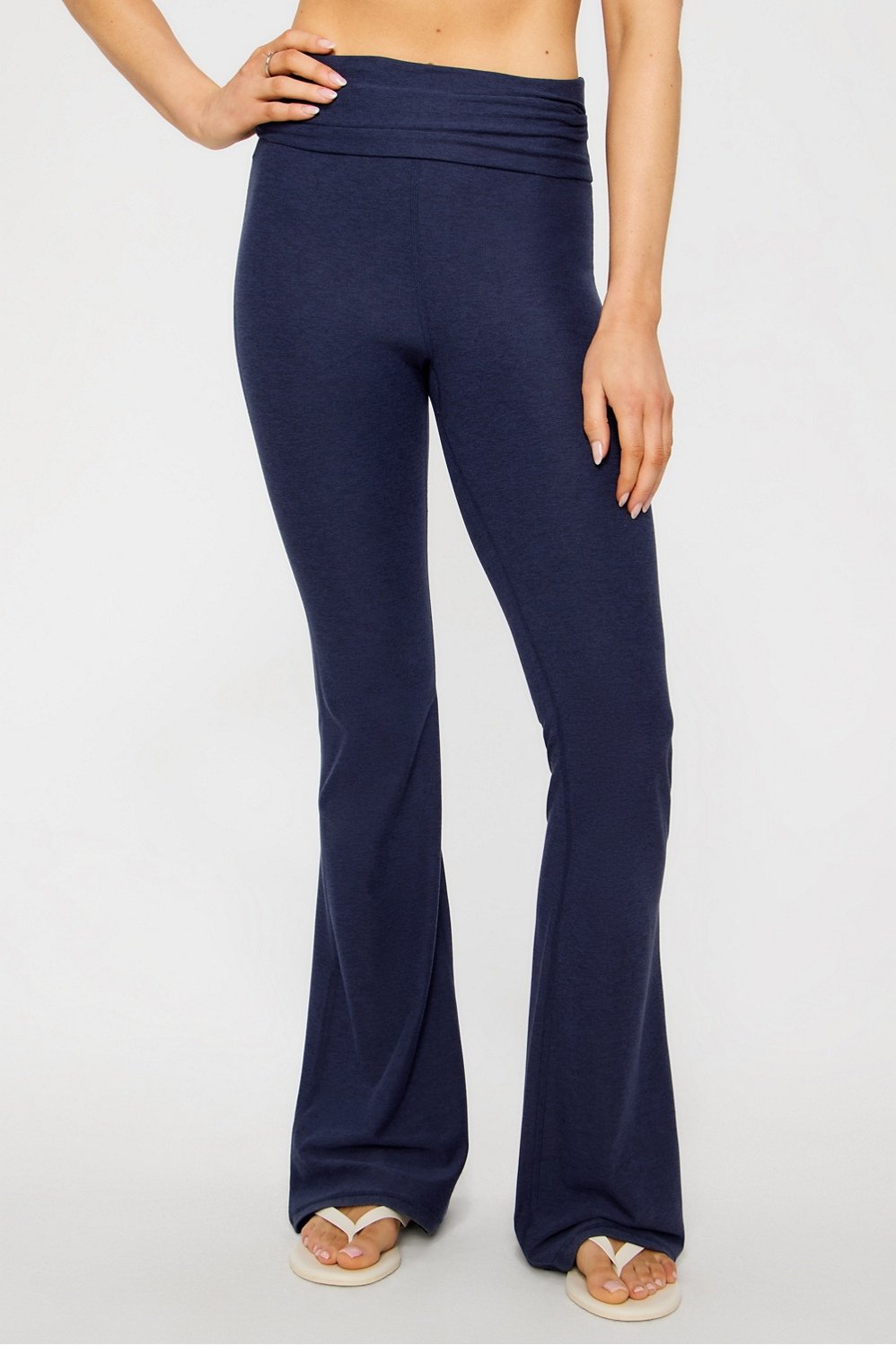 Fabletics Cloud Jersey Foldover Flare