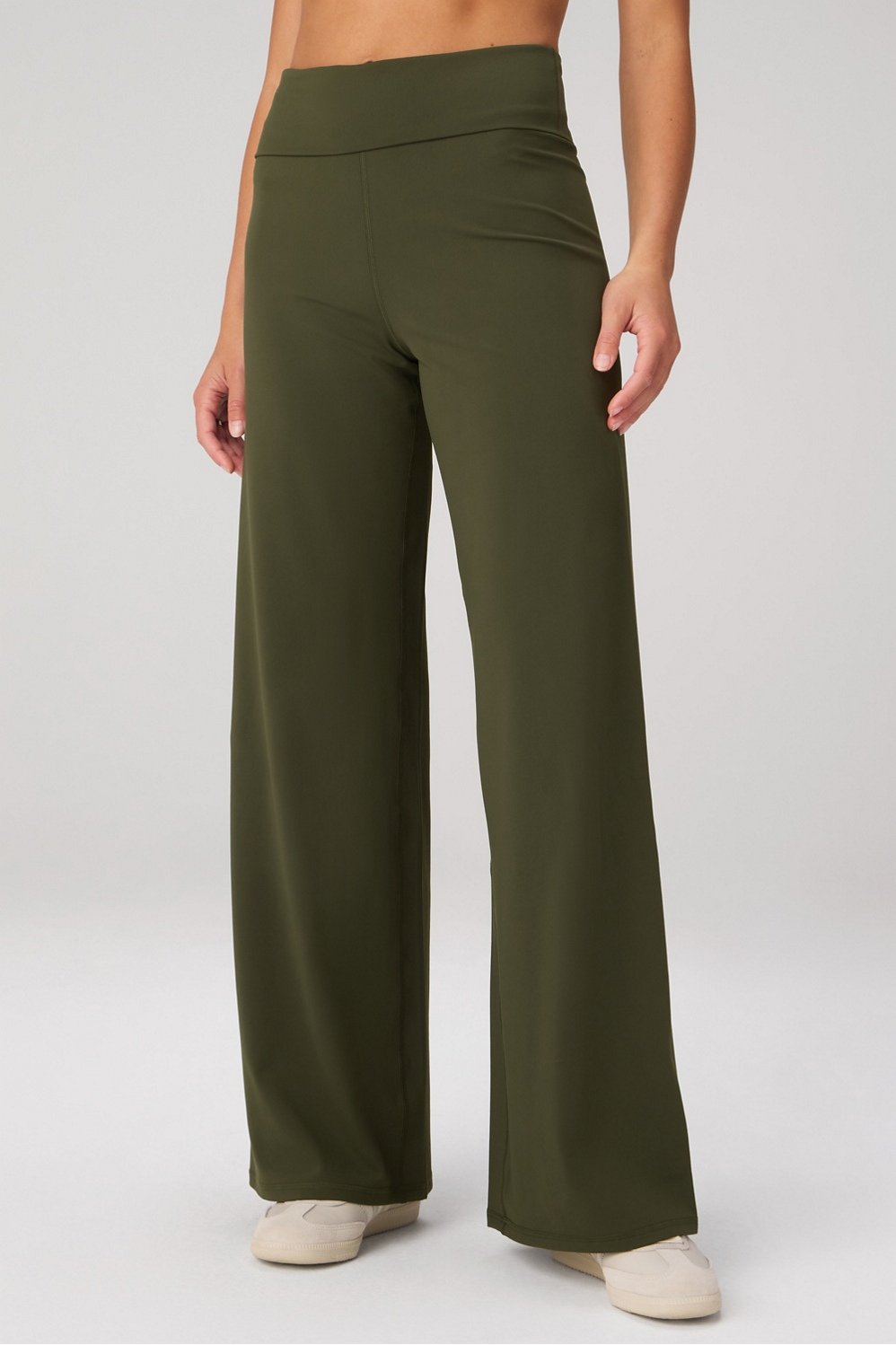 Fabletics PureLuxe Foldover Straight Leg Pant