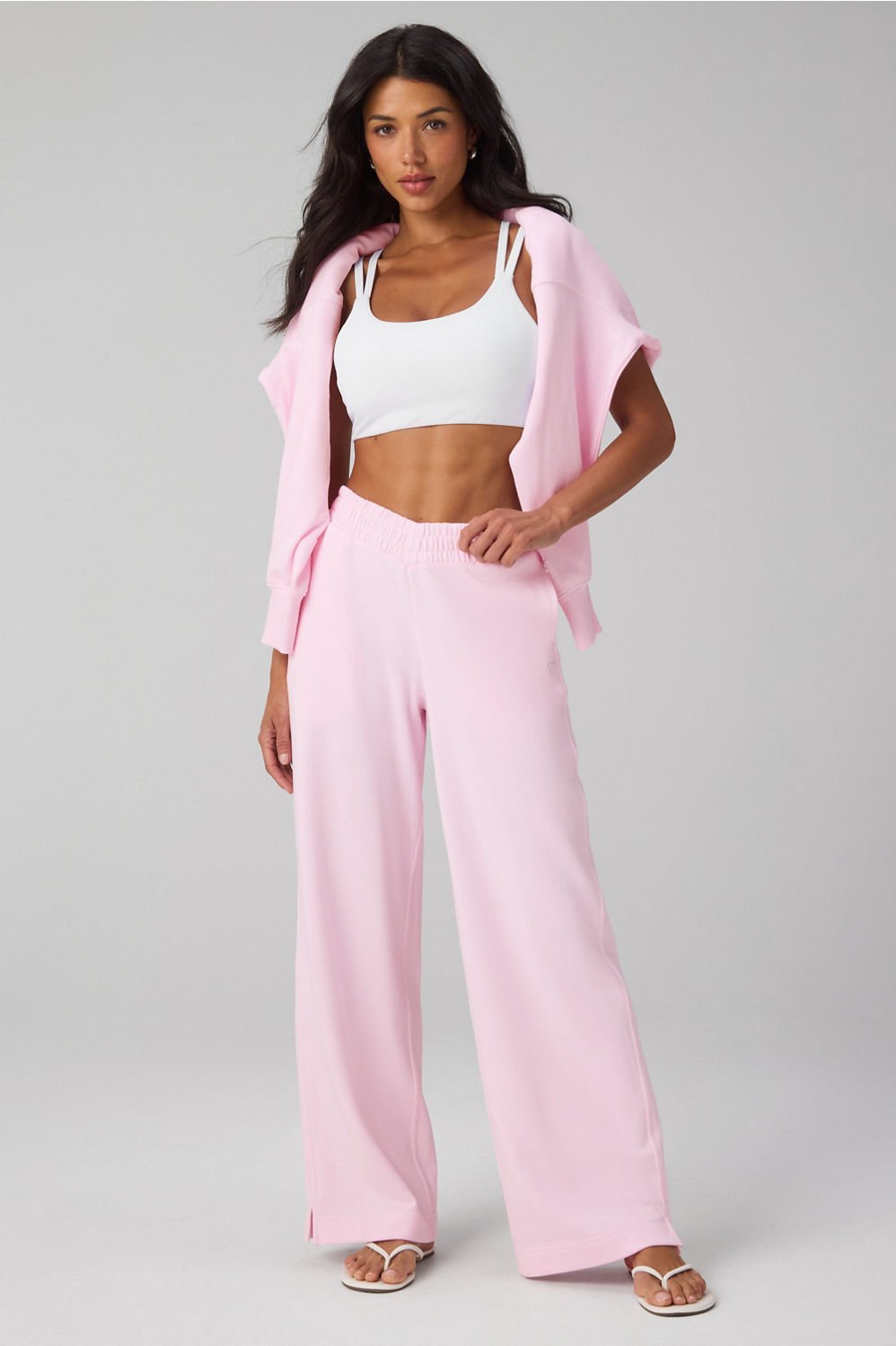 Fabletics Year Round Terry V-Waist Sweatpant