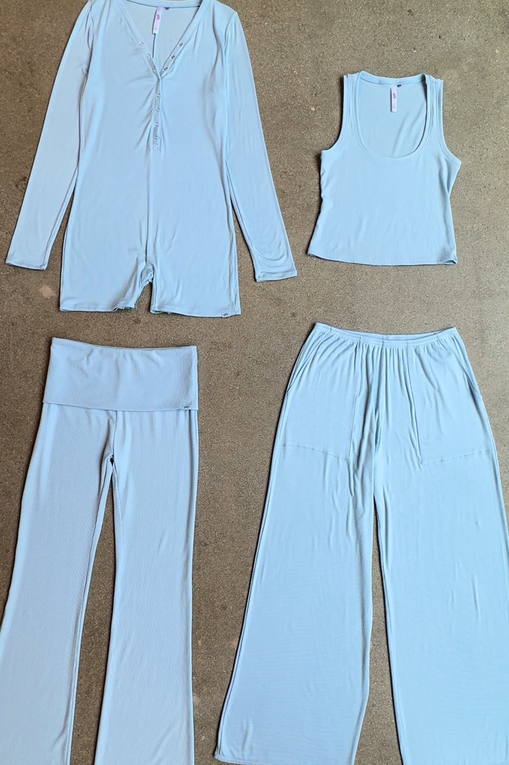 Fabletics Soft Rib Wide Leg Pant