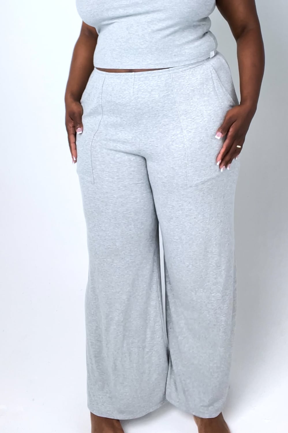 Fabletics Soft Rib Wide Leg Pant
