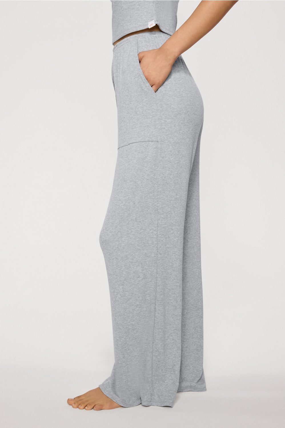 Fabletics Soft Rib Wide Leg Pant