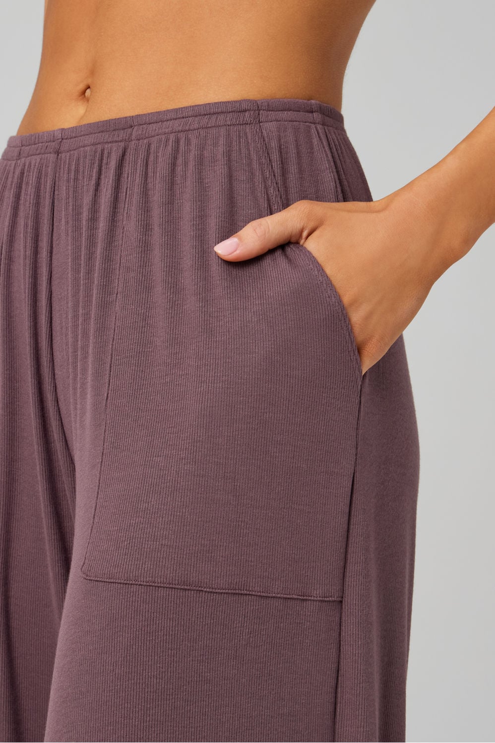 Fabletics Soft Rib Wide Leg Pant