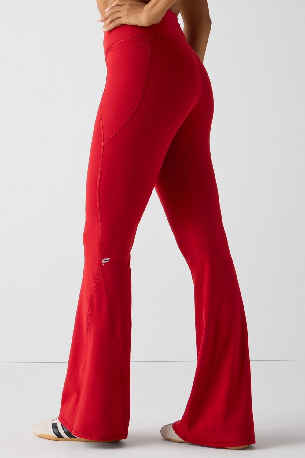 Fabletics Oasis PureLuxe High-Waisted Crossover Flare