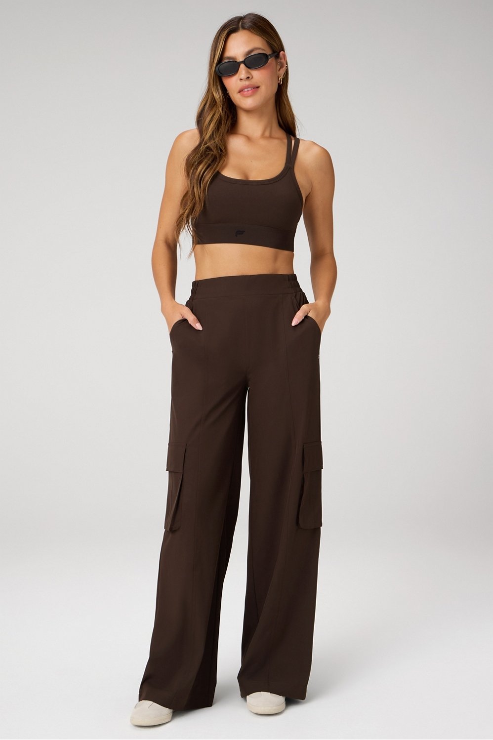 Fabletics Downtown Wide Leg Cargo Pant