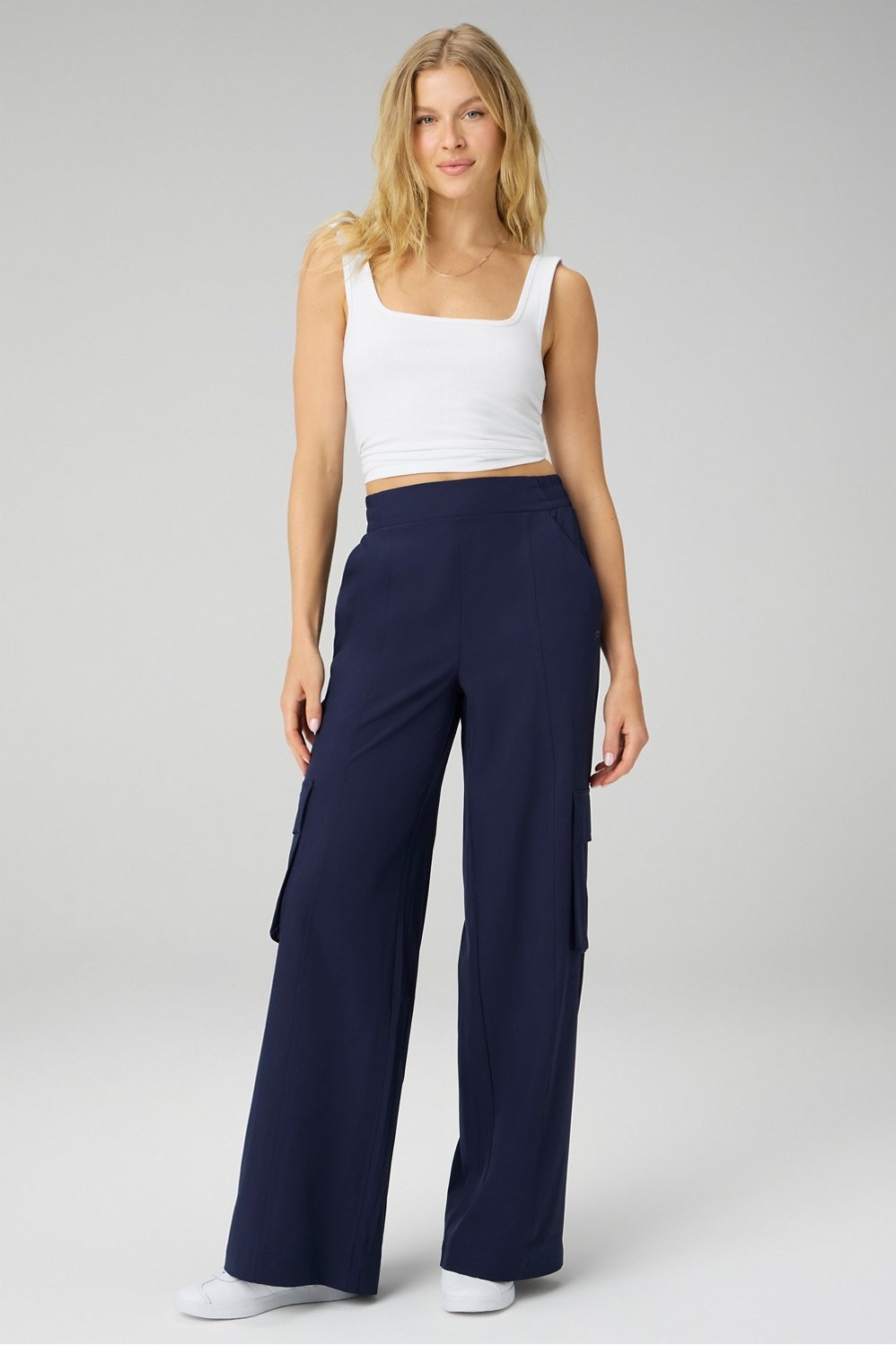 Fabletics Downtown Wide Leg Cargo Pant
