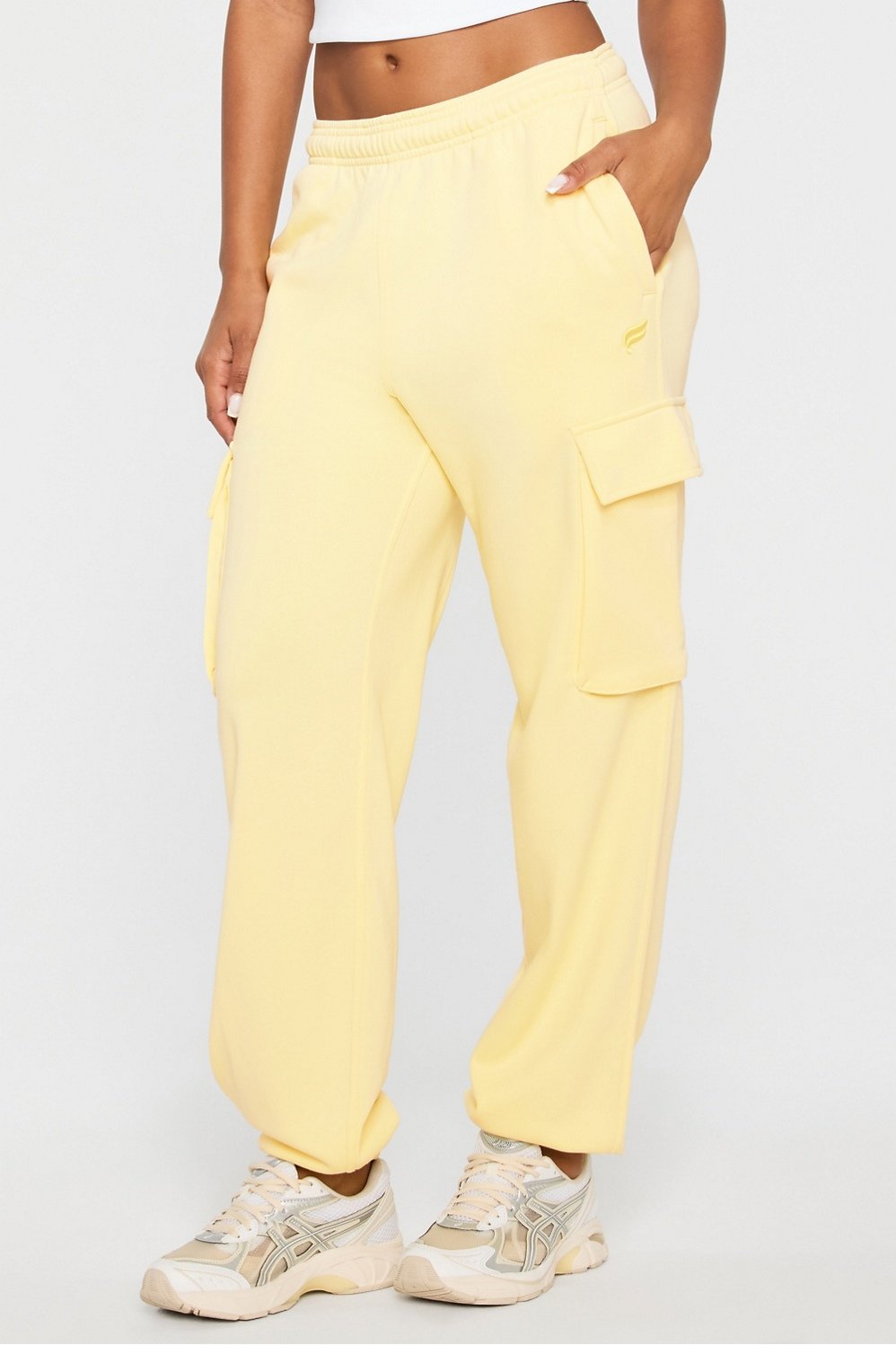 Fabletics Year Round Terry Cargo Jogger
