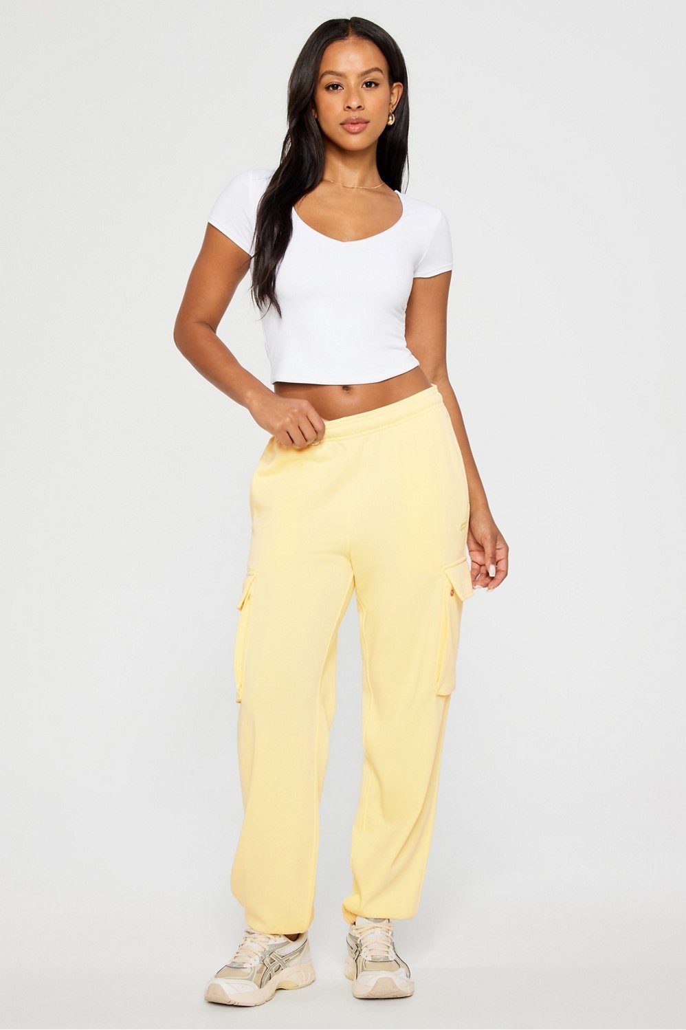 Fabletics Year Round Terry Cargo Jogger