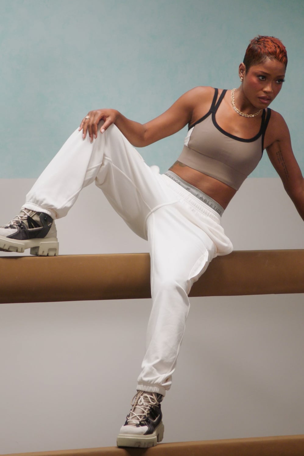 Fabletics Year Round Terry Cargo Jogger