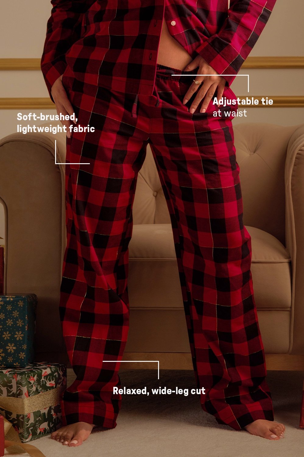 Fabletics Dream Flannel Sleep Pant