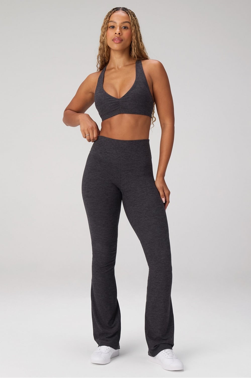 Fabletics HeatherFlex High-Waisted TLC Mini Flare