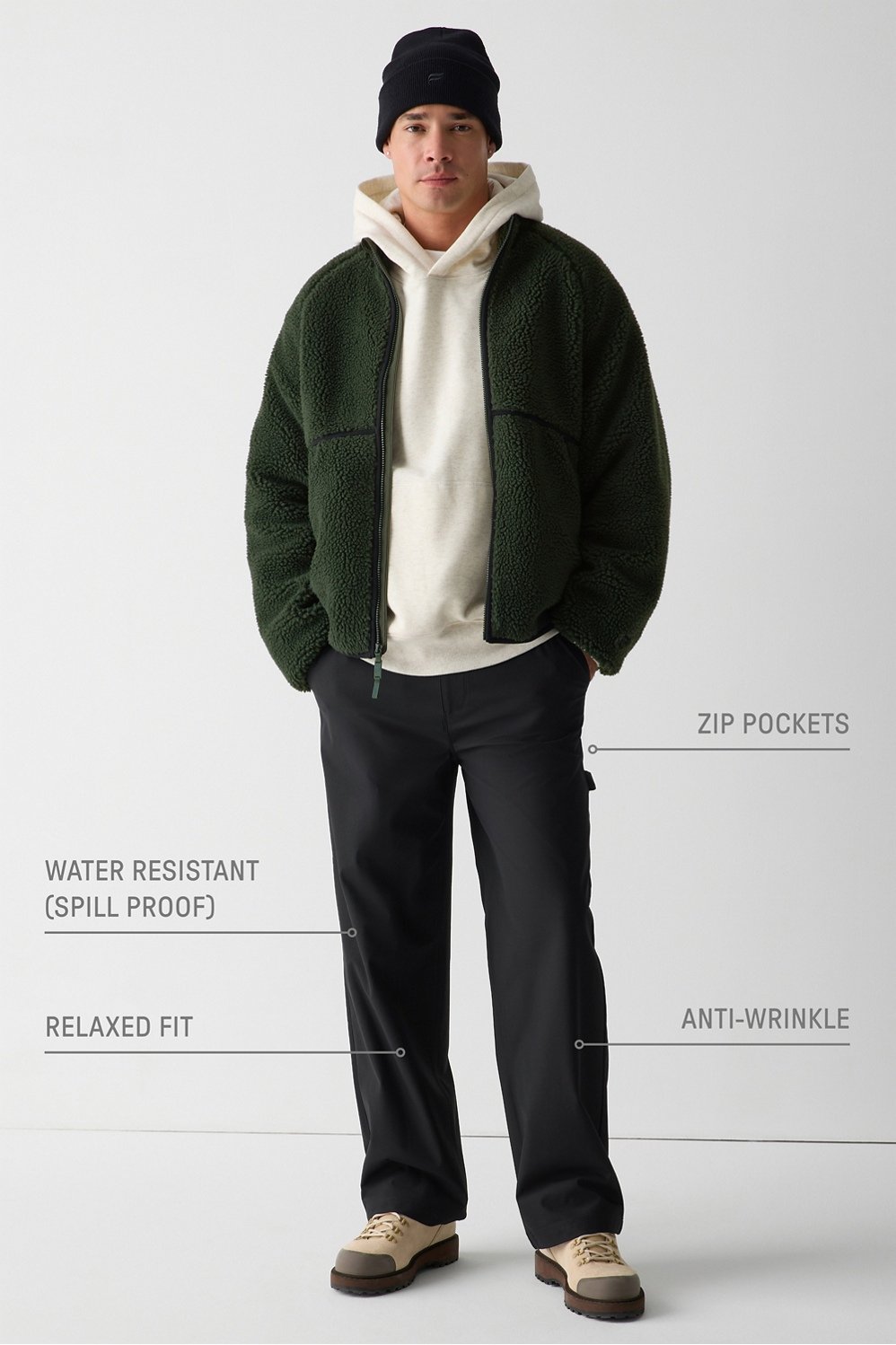 Fabletics The Don Baggy Carpenter Pant